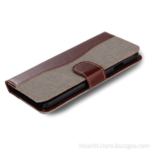 2016 newest cowboy color leather wallet phone case for iPhone 7
